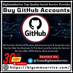 Buy GitHub Accounts