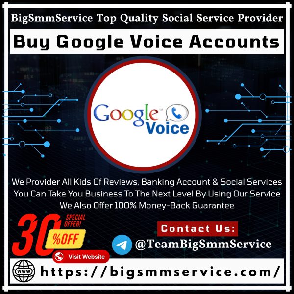 Buy Google Voice Accounts
