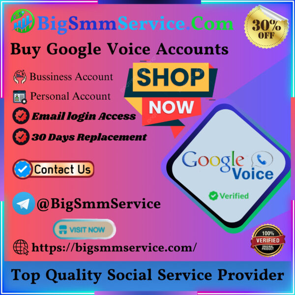 Buy Google Voice Accounts