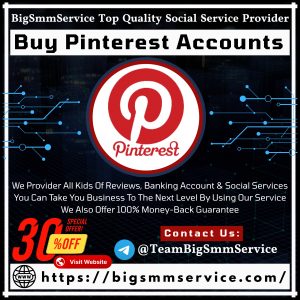 Buy Pinterest Accounts