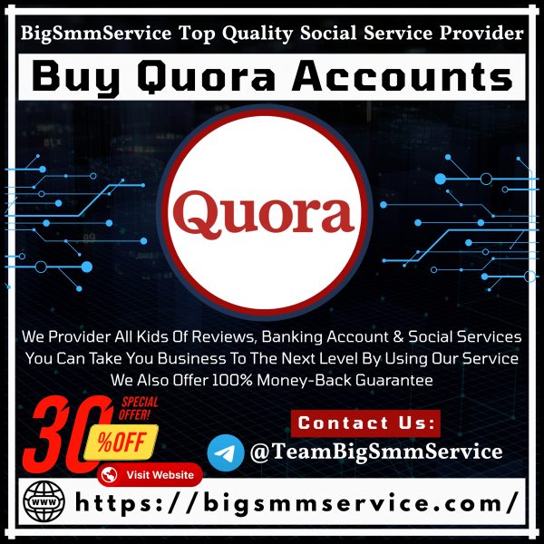 Buy Quora Accounts