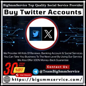 Buy Twitter Accounts