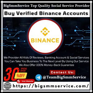 Buy Verified Binance Accounts
