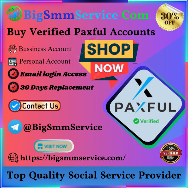 Buy Verified Paxful Accounts