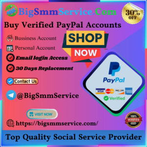 Buy Verified PayPal Accounts