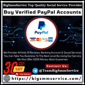 Buy Verified PayPal Accounts