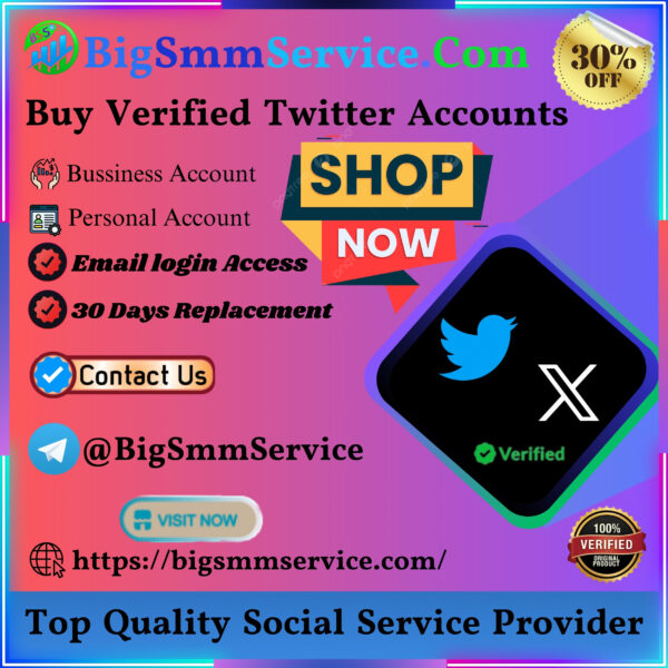 Buy Verified Twitter Accounts