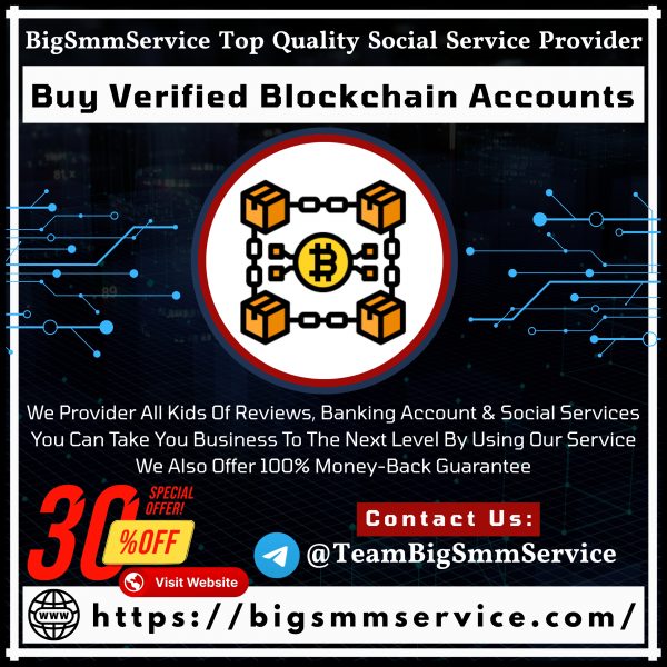 Buy Verified Blockchain Accounts