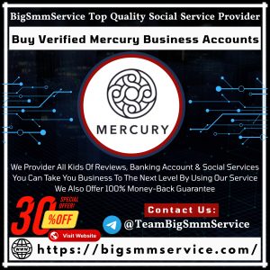 Buy Verified Mercury Business Accounts
