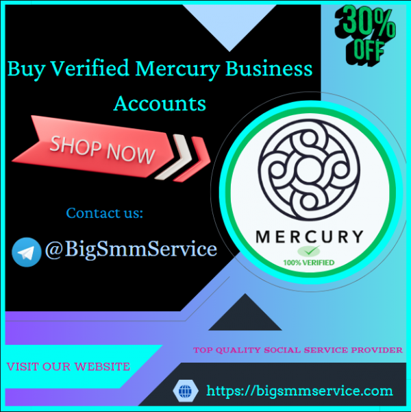 Buy Verified Mercury Business Accounts